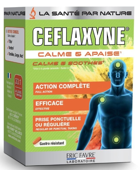 Ceflaxyne ®, calme et apaise les zones sensibles